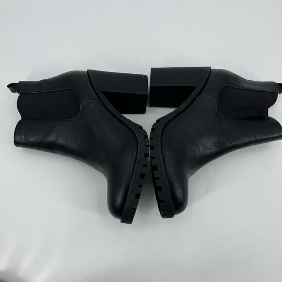 Soda Y2K Chunky Chelsea Womens Boots Sz 9 Lug Sole Grunge Ankle Punk Edgy Street - Picture 4 of 12